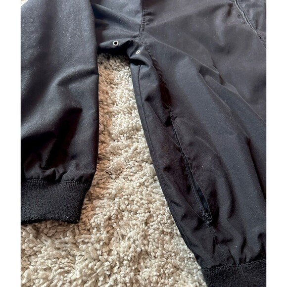 Consensus golf jacket mens XXL pullover waterproof windbreaker Black - Picture 3 of 7